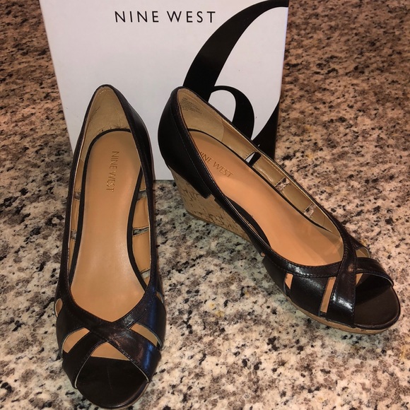 Nine West Shoes - Nine West Jumbalia Wedge- Black